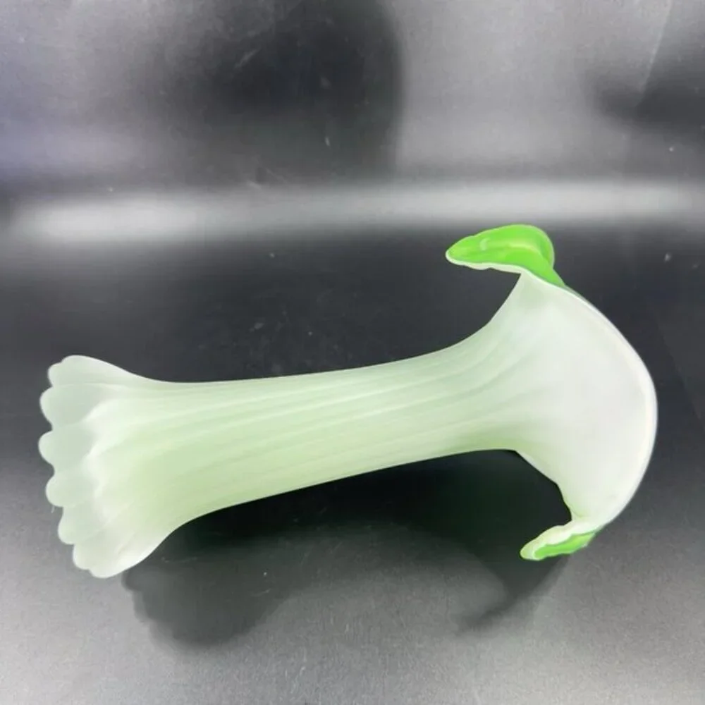 Glass Vase vintage 1970s